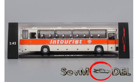 Икарус - 250.58 ’Интурист’, масштабная модель, 1:43, 1/43, Classicbus, Ikarus