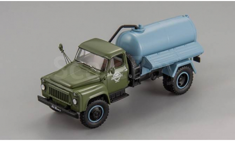 DIP MODELS 1/43 ГАЗ-53А Ассенизаторная машина (1971 г.), масштабная модель, 1:43