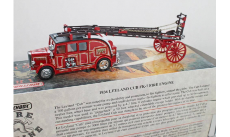 Matchbox Пожарная машина  номер по каталогу YFE-08, масштабная модель, 1:43, 1/43