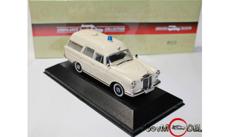 Atlas Collection Медицинский автомобиль  Mercedes BENZ 230 (W-110) Binz, масштабная модель, Mercedes-Benz, 1:43, 1/43