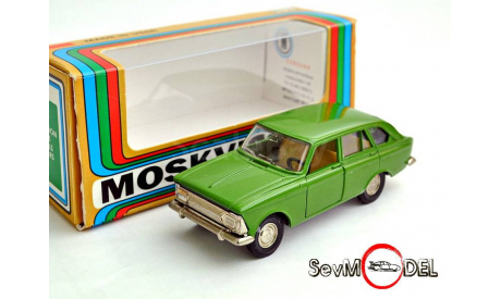 Саратов Москвич Комби-1500 А12 Ярко-зеленый СССР, масштабная модель, 1:43, 1/43