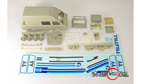 MAX MODEL 1/43 ТрансКИТ РАФ-331121 TAURAS, сборная модель автомобиля, 1:43, MAX-MODELS