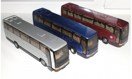 Автобус Mercedes O 404 3 шт. комплект, масштабная модель, Mercedes-Benz, NZG, 1:43, 1/43