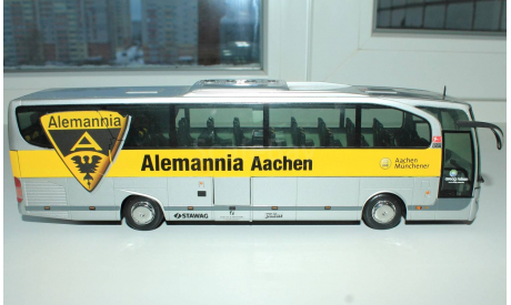 Автобус Mercedes-Benz Travego Alemannia 1/43, масштабная модель, Minichamps, 1:43
