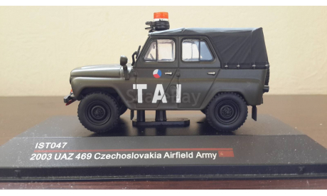 УАЗ 469 ВВС Чехословакии, масштабная модель, IST Models, scale43