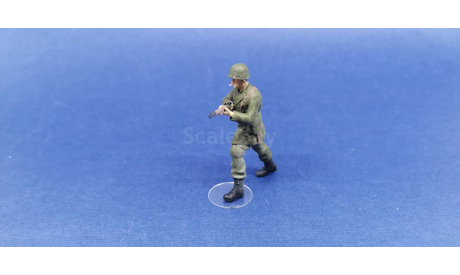 Американский солдат с винтовкой тип. 2 (WW2) — 1/43 — S&Co., фигурка, scale43