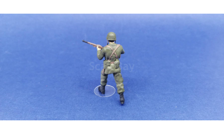 Американский солдат с винтовкой тип. 2 (WW2) — 1/43 — S&Co., фигурка, scale43