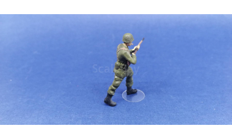 Американский солдат с винтовкой тип. 2 (WW2) — 1/43 — S&Co., фигурка, scale43