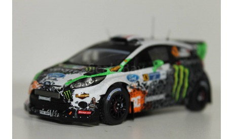 Ford Fiesta RS WRC #43 K.Block Rally Mexico 2012  -  1/43  -  IXO, масштабная модель, scale43