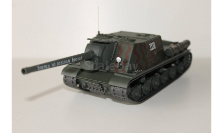 ИСУ-122  -  1/43  -  Altaya, масштабные модели бронетехники, scale43