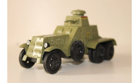 Бронеавтомобиль БА-27М  -  1/43  -  DeAgostini, масштабная модель, scale43