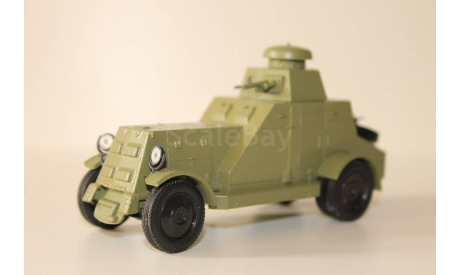Бронеавтомобиль БА-27  -  1/43  -  DeAgostini, масштабная модель, scale43