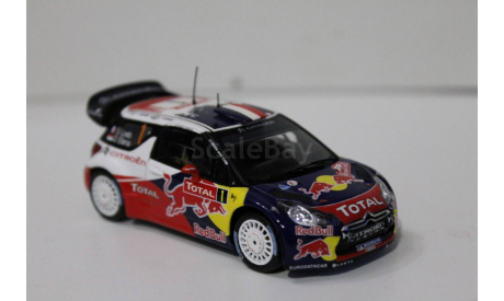 Citroen DS3 WRC S. Loeb - 1/43 - Spark, масштабная модель, 1:43, Citroën