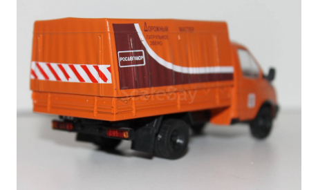 ГАЗ-3302 ’Газель’ Дорожная служба  -  1/43  -  DeAgostini, масштабная модель, 1:43