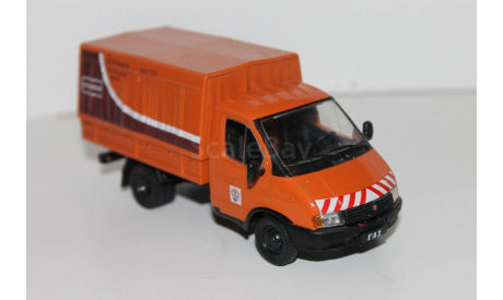 ГАЗ-3302 ’Газель’ Дорожная служба  -  1/43  -  DeAgostini, масштабная модель, 1:43