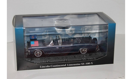 Lincoln Continental SS-100-X JFK  -  1/43  -  Atlas, масштабная модель, 1:43