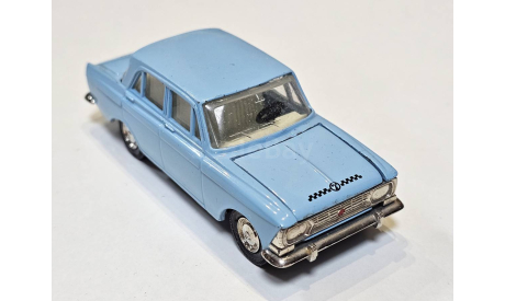Москвич 412 такси СССР, масштабная модель, сделана в СССР, scale43
