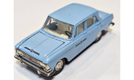 Москвич 412 такси СССР, масштабная модель, сделана в СССР, scale43