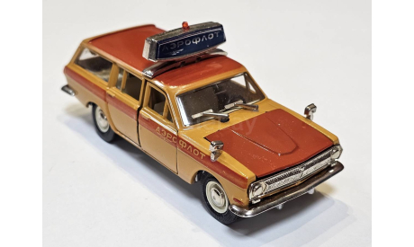 Модель 1:43 Волга Газ 24-02 аэрофлот СССР, масштабная модель, сделано в СССР, 1/43