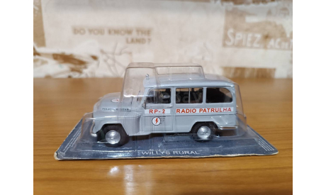 Jeep Willys Rural Deagostini, масштабная модель, scale43