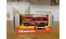 Land Rover AZIZA Burago, масштабная модель, BBurago, scale43