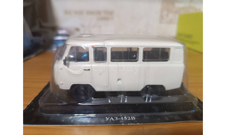 УАЗ 452 Deagostini, масштабная модель, scale43
