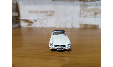 Mercedes 190 SL Roadster Cararama / Hongwell, масштабная модель, Bauer/Cararama/Hongwell, scale43, Mercedes-Benz