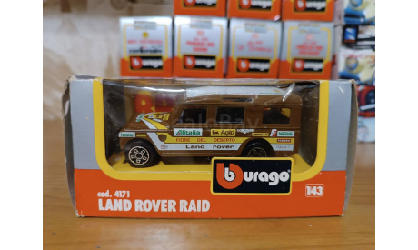 Land Rover Raid Burago, масштабная модель, BBurago, scale43