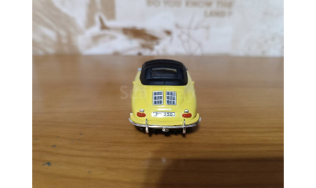 Porsche 356 B Soft Top Cararama / Hongwell, масштабная модель, Bauer/Cararama/Hongwell, scale43