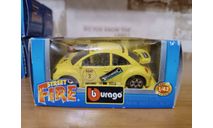 Volkswagen Beetle Burago, масштабная модель, BBurago, scale43