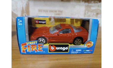 Chevrolet Corvette Burago, масштабная модель, BBurago, scale43