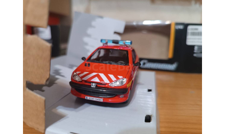 Peugeot 206 Cararama / Hongwell, масштабная модель, Bauer/Cararama/Hongwell, scale43