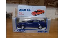 Audi A4 Welly, масштабная модель, scale35