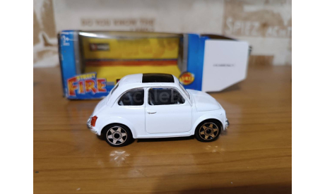 Fiat 500 Burago, масштабная модель, BBurago, scale43