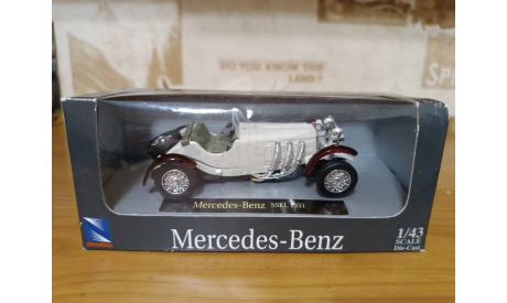 Mercedes SSKL 1931 New Ray, масштабная модель, Mercedes-Benz, New-Ray Toys, scale43