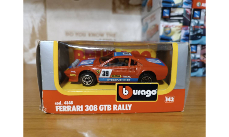 Ferrari 308 GTB Burago, масштабная модель, BBurago, scale43