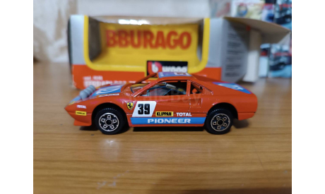 Ferrari 308 GTB Burago, масштабная модель, BBurago, scale43