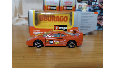 Ferrari F 40 Burago, масштабная модель, BBurago, scale43