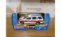 Fiat Marea Burago, масштабная модель, BBurago, scale43