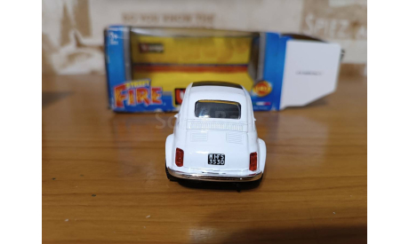 Fiat 500 Burago, масштабная модель, BBurago, scale43