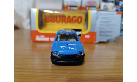 Renault Clio 16V Burago, масштабная модель, BBurago, scale43