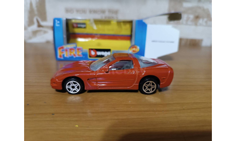 Chevrolet Corvette Burago, масштабная модель, BBurago, scale43