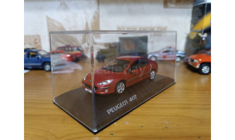 Peugeot 407 Sedan Norev, масштабная модель, scale43