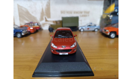 Peugeot 407 Sedan Norev, масштабная модель, scale43
