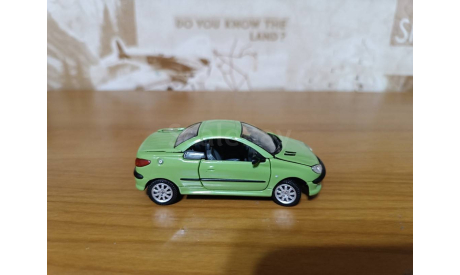 Peugeot 206 Cabriolet Cararama / Hongwell, масштабная модель, Bauer/Cararama/Hongwell, scale43