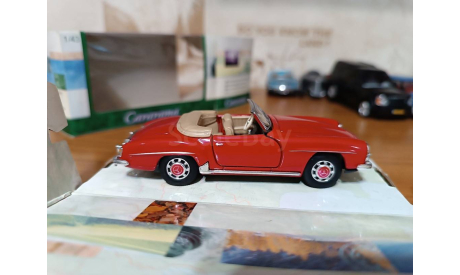 Mercedes 190 SL Roadster Cararama / Hongwell, масштабная модель, Bauer/Cararama/Hongwell, scale43, Mercedes-Benz