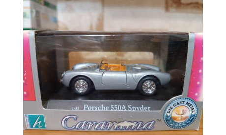 Porsche 550 A Spyder Cararama / Hongwell, масштабная модель, Bauer/Cararama/Hongwell, scale43