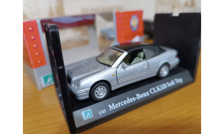 Mercedes CLK 320 Cabriolet Cararama / Hongwell, масштабная модель, Bauer/Cararama/Hongwell, scale43, Mercedes-Benz