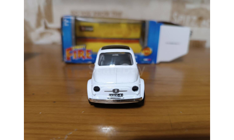 Fiat 500 Burago, масштабная модель, BBurago, scale43