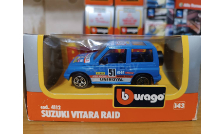 Suzuki Vitara Burago, масштабная модель, BBurago, scale43